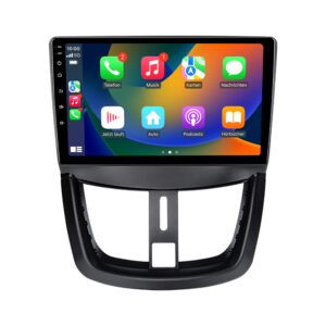 Radio voor Peugeot 207 CarPlay Android Auto Bluetooth Navigatie