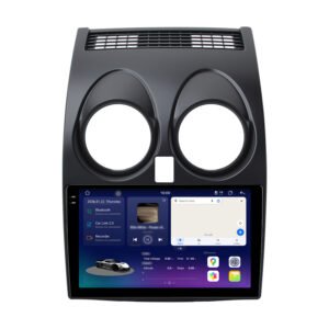 2K-Display Radio voor Nissan Qashqai J10 CarPlay Android Auto Bluetooth Navi X9