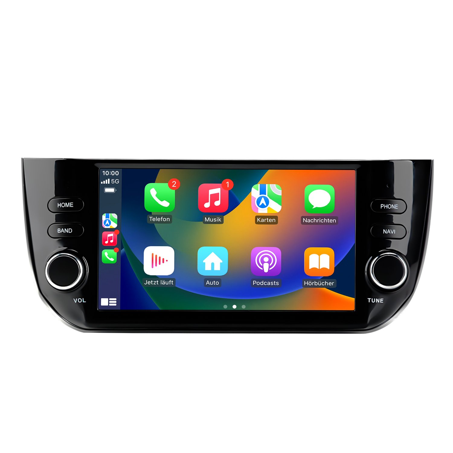 Radio voor Fiat Punto EVO CarPlay Android Auto Navi Bluetooth