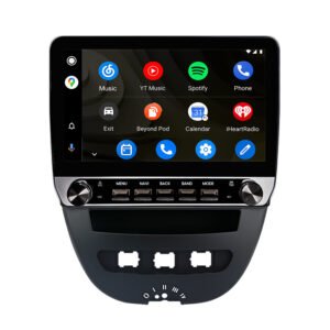 Radio voor Peugeot 107 Citroen C1 Toyota Aygo CarPlay Android Auto Bluetooth Navi