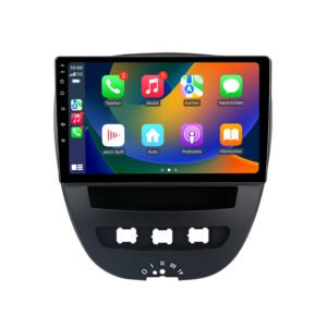 Radio voor Peugeot 107 Citroen C1 Toyota Aygo CarPlay Android Auto Bluetooth Navigatie