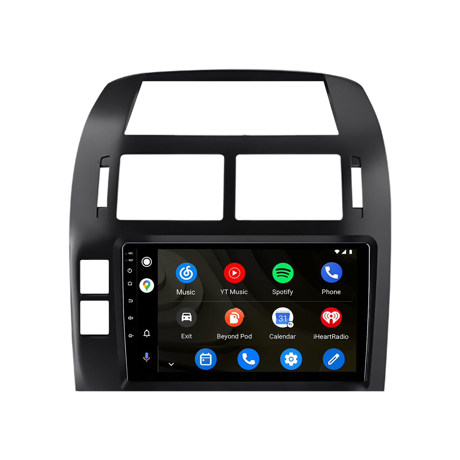 Radio voor VW Polo 4 9N 9N3 CarPlay Android Auto Navi Bluetooth