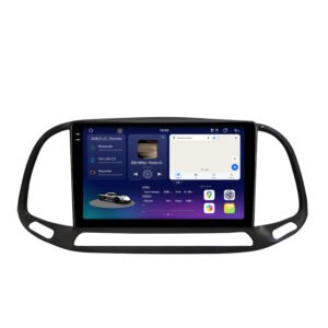 2K-Display Radio voor Fiat Doblo CarPlay Android Auto Navi & Bluetooth X9/X9 Plus