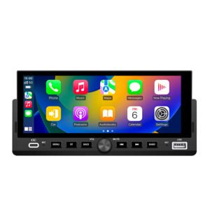 Draadloos CarPlay Android Auto RDS met achteruitrijcamera 1Din
