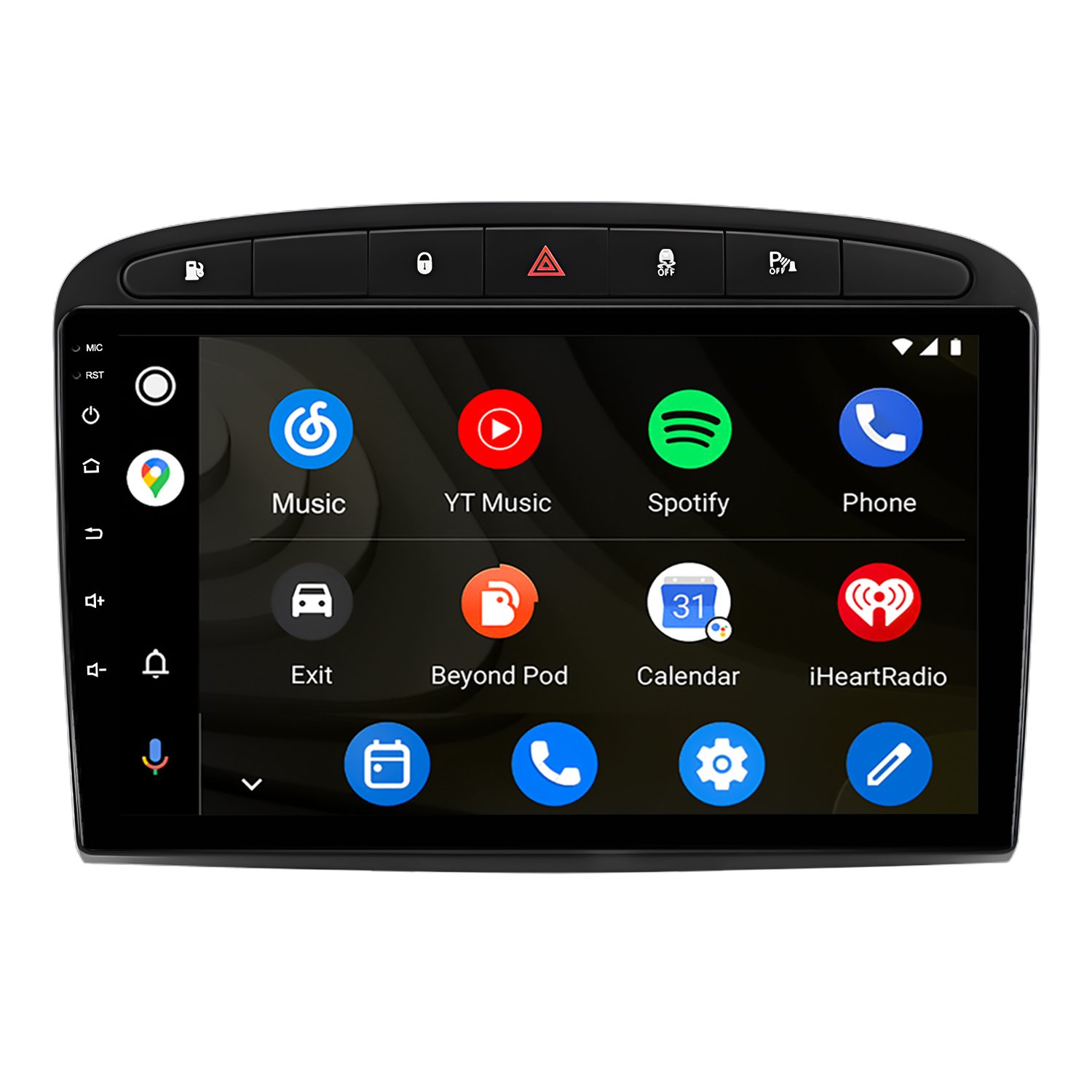 Radio voor Peugeot 308 CarPlay Android Auto Bluetooth Navigatie - Image 2