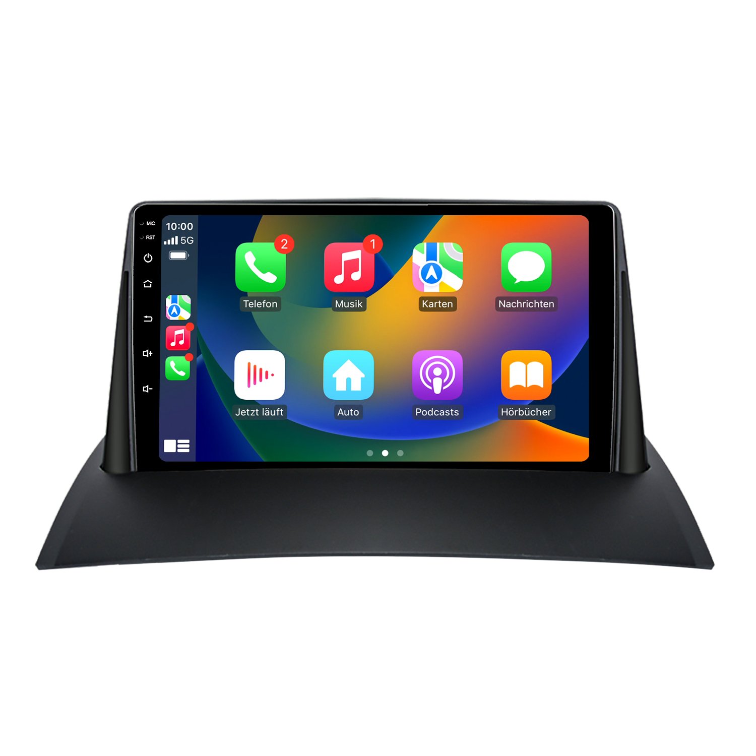 Radio voor Renault Megane II CarPlay Android Auto met Navi - Image 2