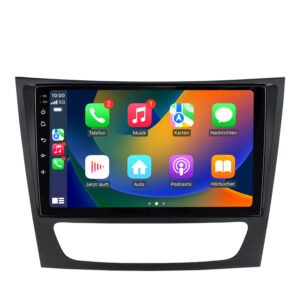Radio voor Mercedes E-Class W211 CarPlay Android Auto Bluetooth Navigatie
