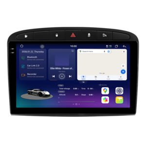 2K-Display Radio voor Peugeot 308 408 CarPlay Android Auto Bluetooth Navi X9