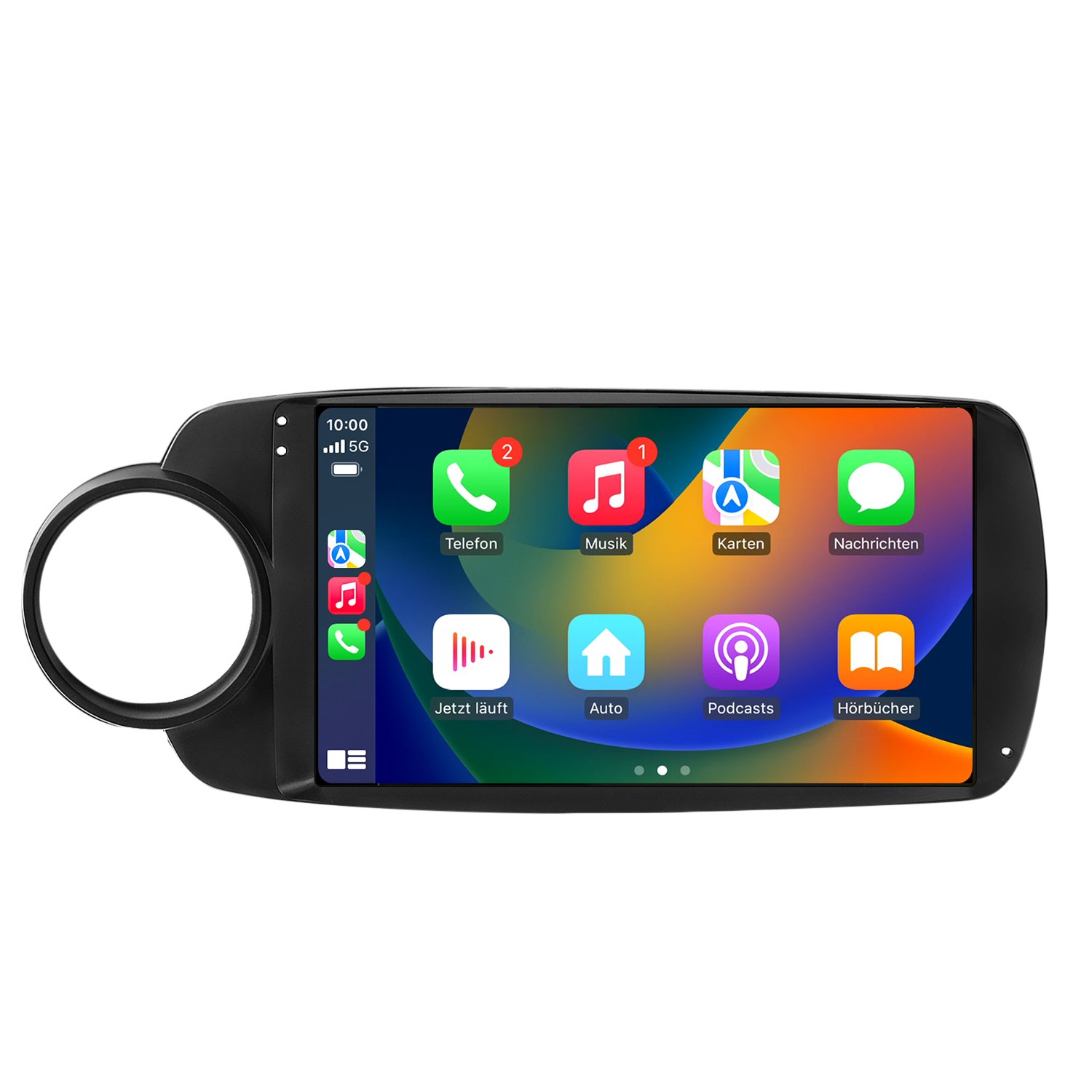 Radio voor Toyota Yaris CarPlay Android Auto Bluetooth Navi - Image 2