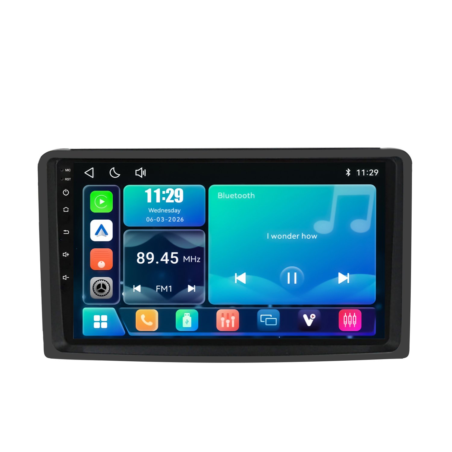 Linux Radio voor Smart 451 CarPlay Android Auto Bluetooth - Image 2