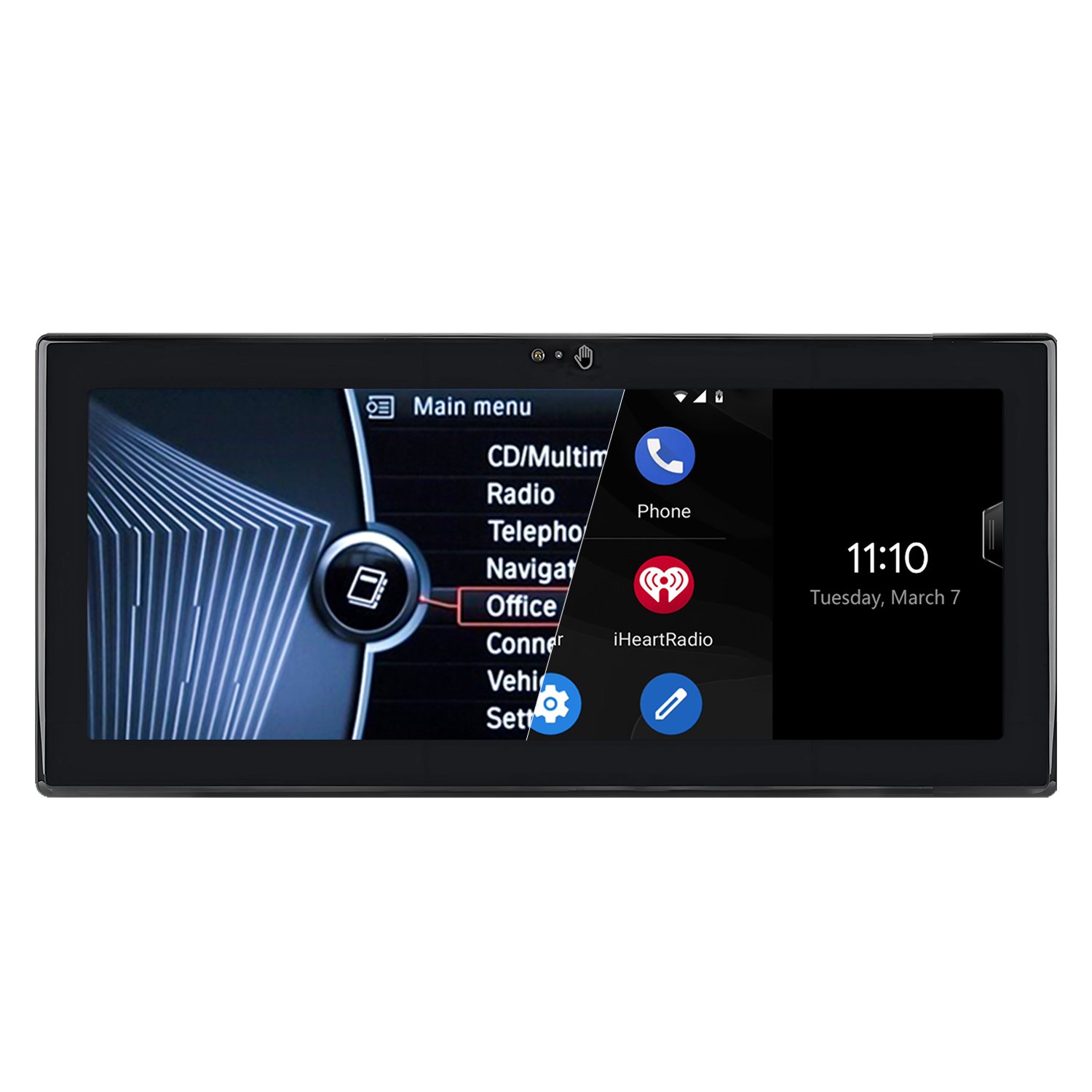 CarPlay voor BMW 1 Serie E81 E82 E87 E88 CIC CCC Android Scherm