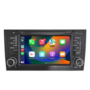 Junsun Radio voor Audi A6 4B C5 CarPlay Android Auto Bluetooth Navigatie RDS GPS