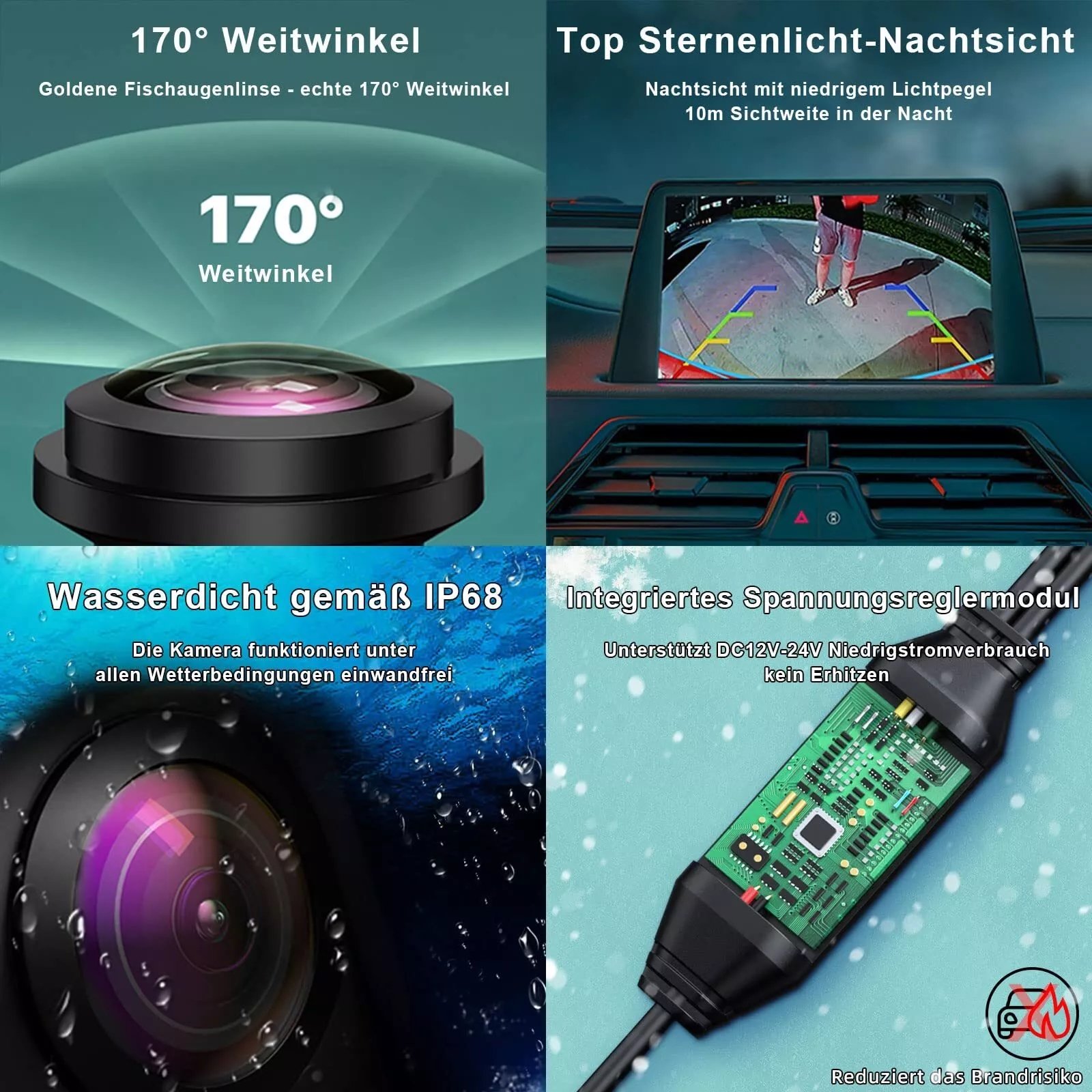 achteruitrijcamera voor BMW met handgreep - Image 4