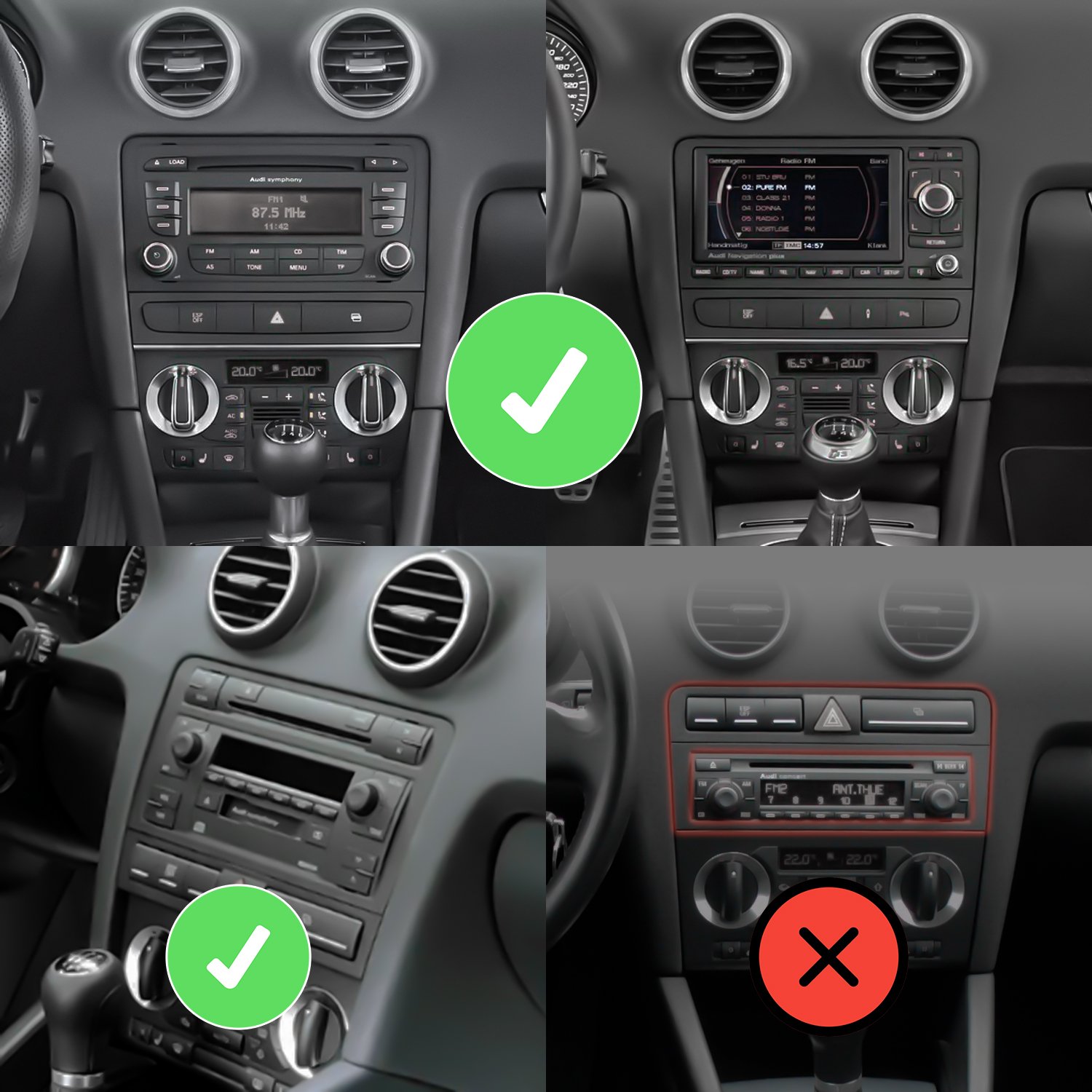 Linux Radio voor Audi A3 8P CarPlay Android Auto Bluetooth - Image 2
