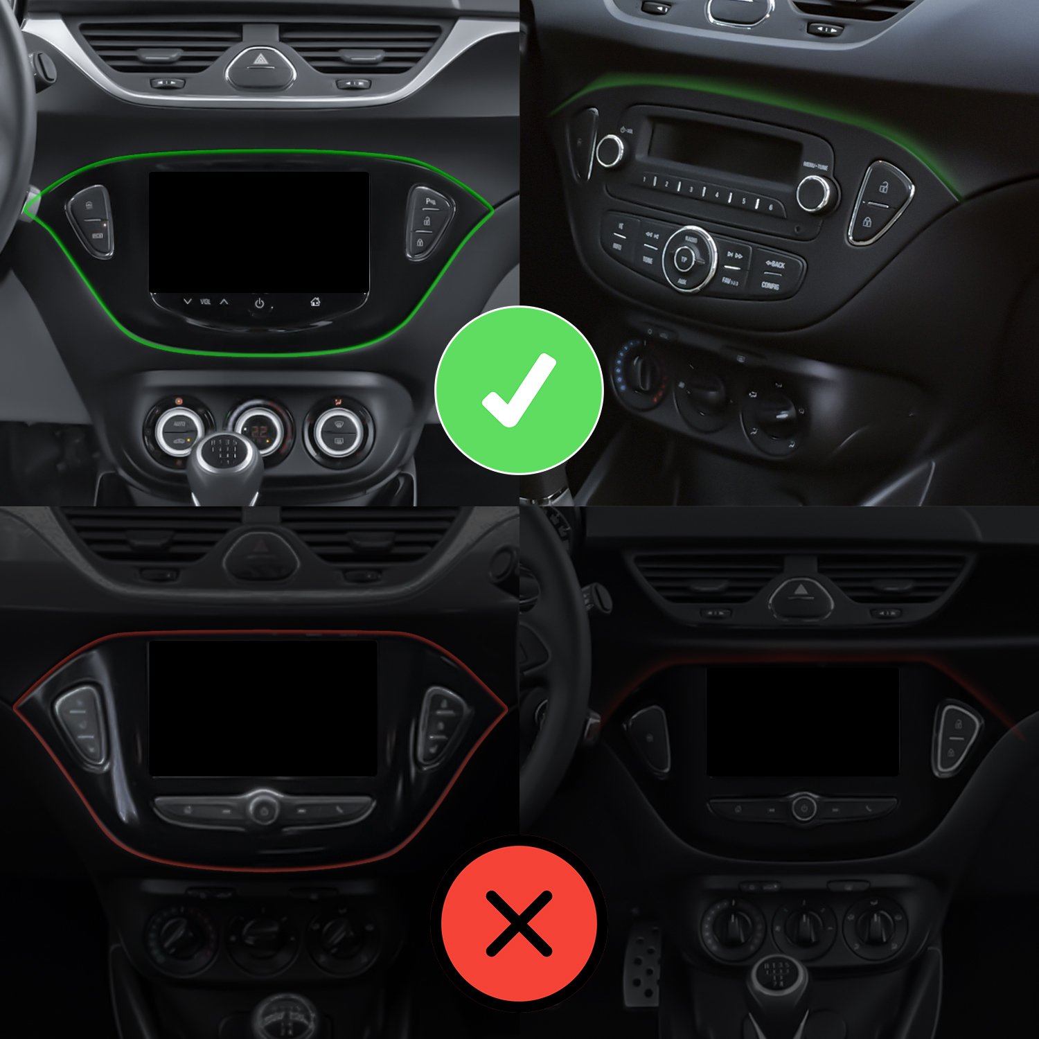 Linux Radio voor Opel Corsa E CarPlay Android Auto Bluetooth - Image 2