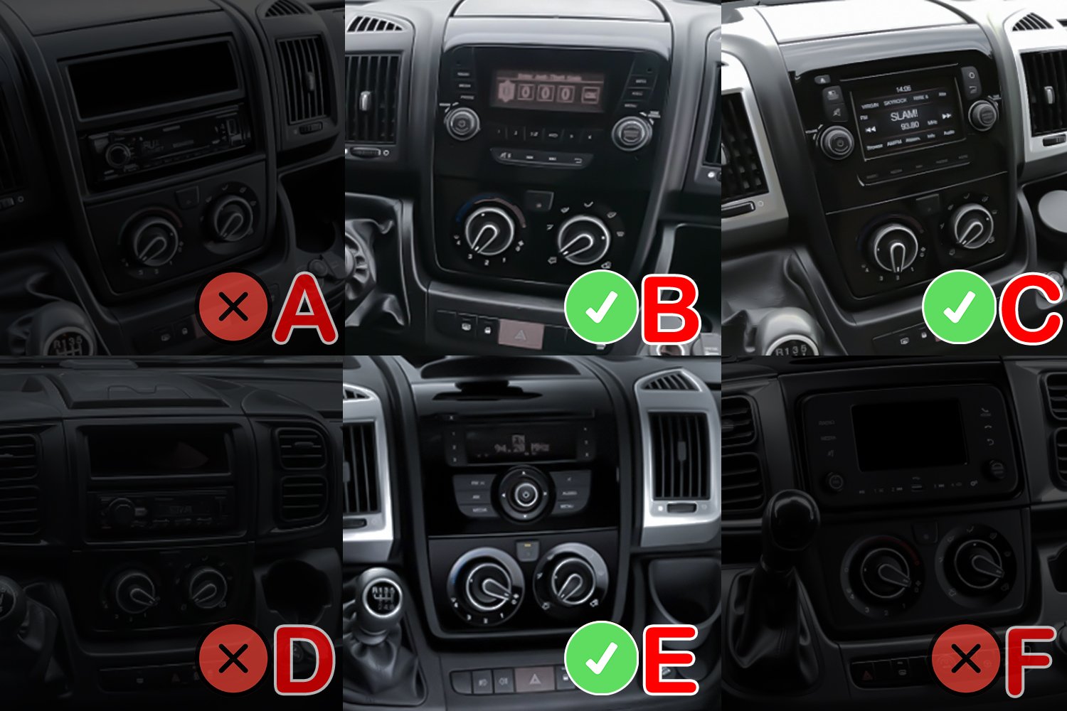 Radio voor Fiat Ducato Citroen Jumper Peugeot Boxer CarPlay Android Auto& Bluetooth - Image 2