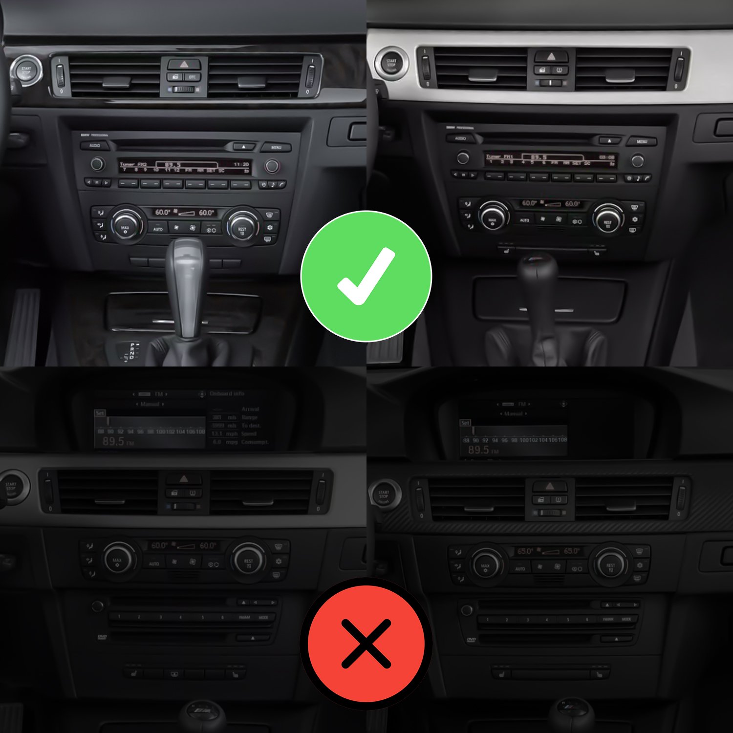 Radio voor BMW 3-serie E90 E91 E92 E93 CarPlay Android Auto Bluetooth - Image 2