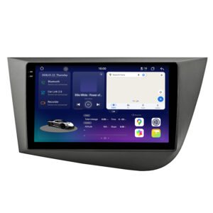2K-Display Radio voor Seat Leon MK2 CarPlay Android Auto X9/X9 Plus