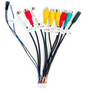 Cinch Kabel 20-pin RCA Kabel en Microfoon voor Android Radio