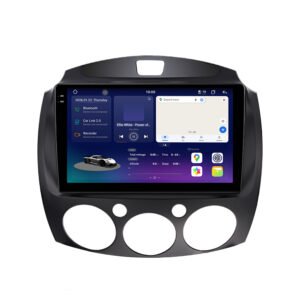 2K-display radio voor Mazda 2 CarPlay Android Auto Bluetooth Navi X9