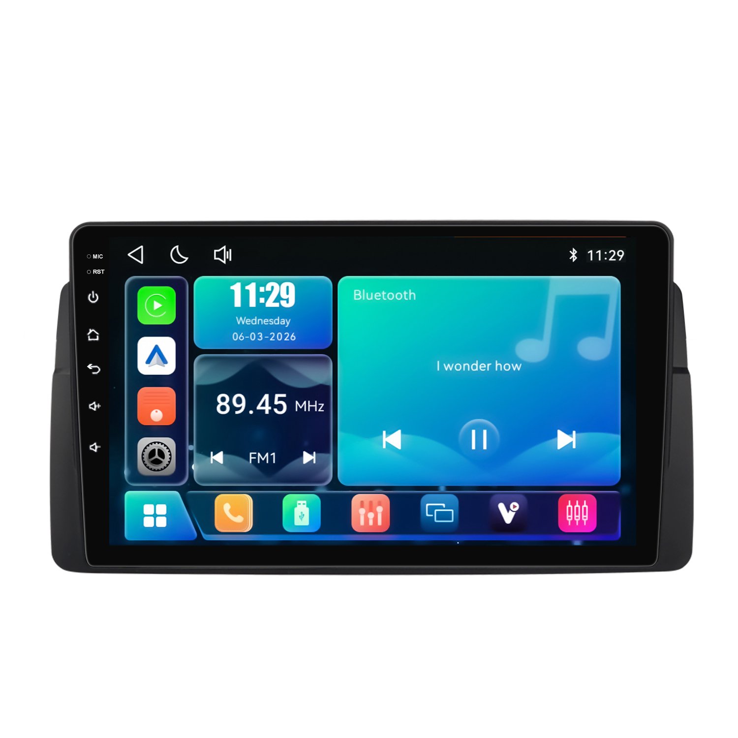 Linux Radio voor BMW 3ER E46 E90 CarPlay Android Auto Bluetooth