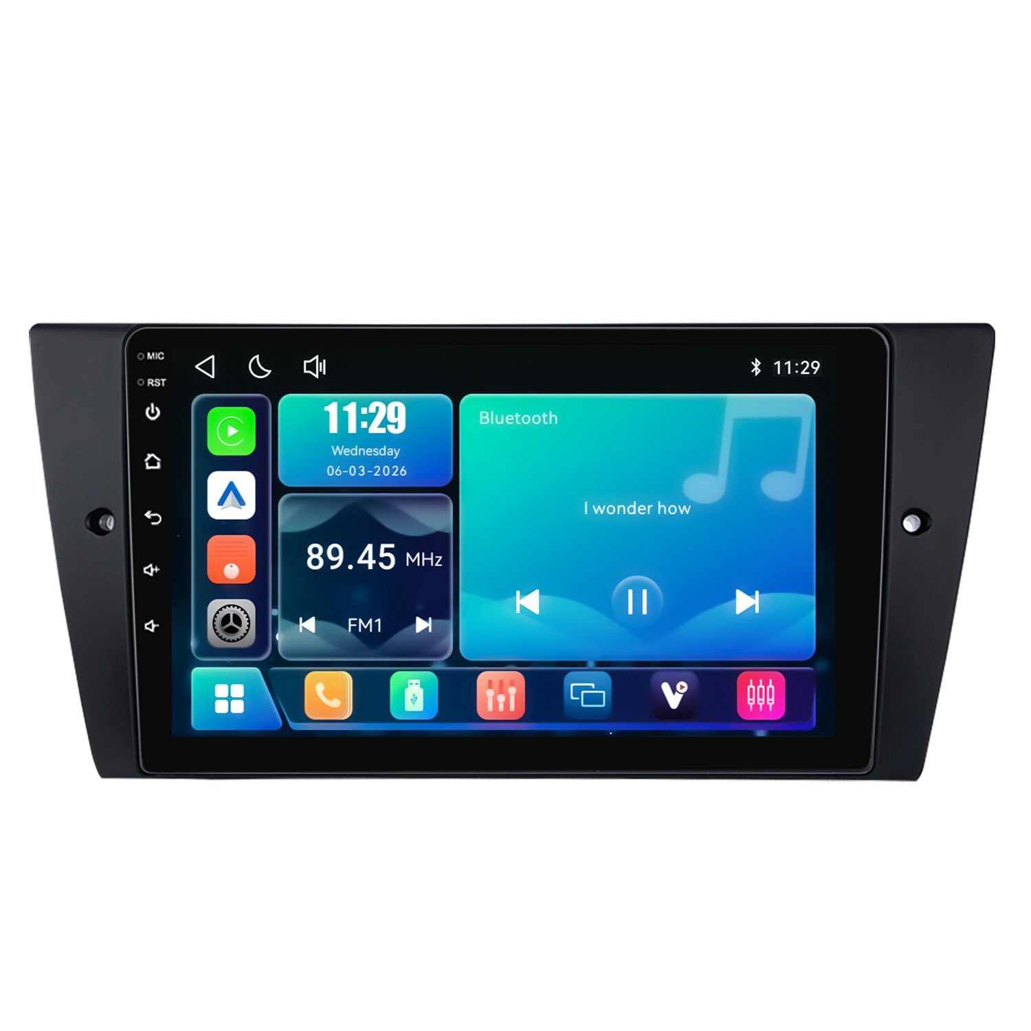 Linux Radio voor BMW 3ER E46 E90 CarPlay Android Auto Bluetooth - Image 3