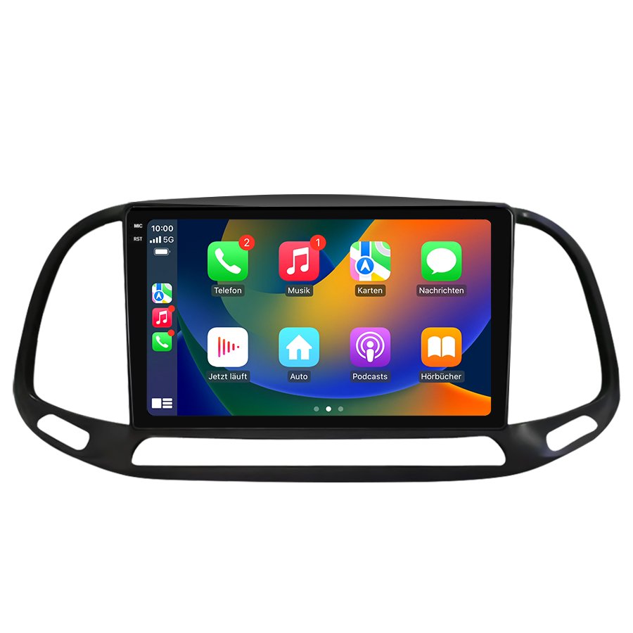 Radio voor Fiat Doblo CarPlay Android Auto Navigatie & Bluetooth - Image 2