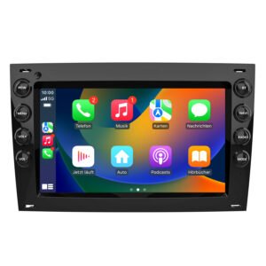 Radio voor Renault Megane II CarPlay Android Auto met Navi