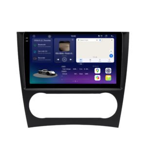 2K-display radio voor Mercedes W203 Facelift CarPlay Android Auto & X9